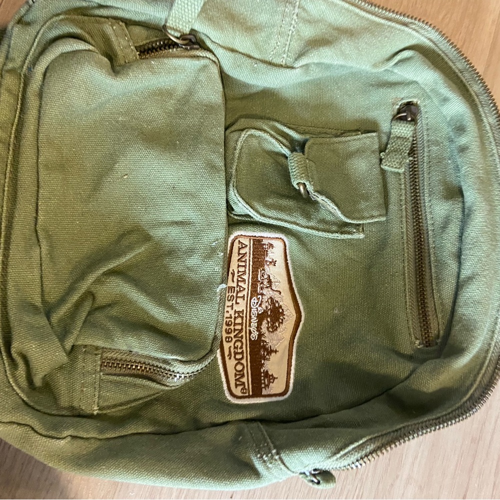 Unbranded Green Canvas Men’s Backpack - Rugged Everyday Carry